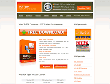 Tablet Screenshot of pdftiger.com